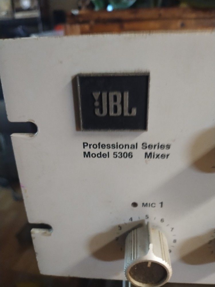 Vintage JBL Mixer - Dont See These Everyday!