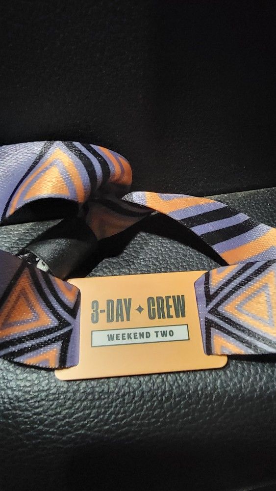 ACL WEEK 2 - 3DAY CREW Wrist Band 