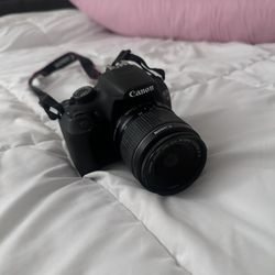 Canon EOS Rebel T5  with 18-55mm lens 
