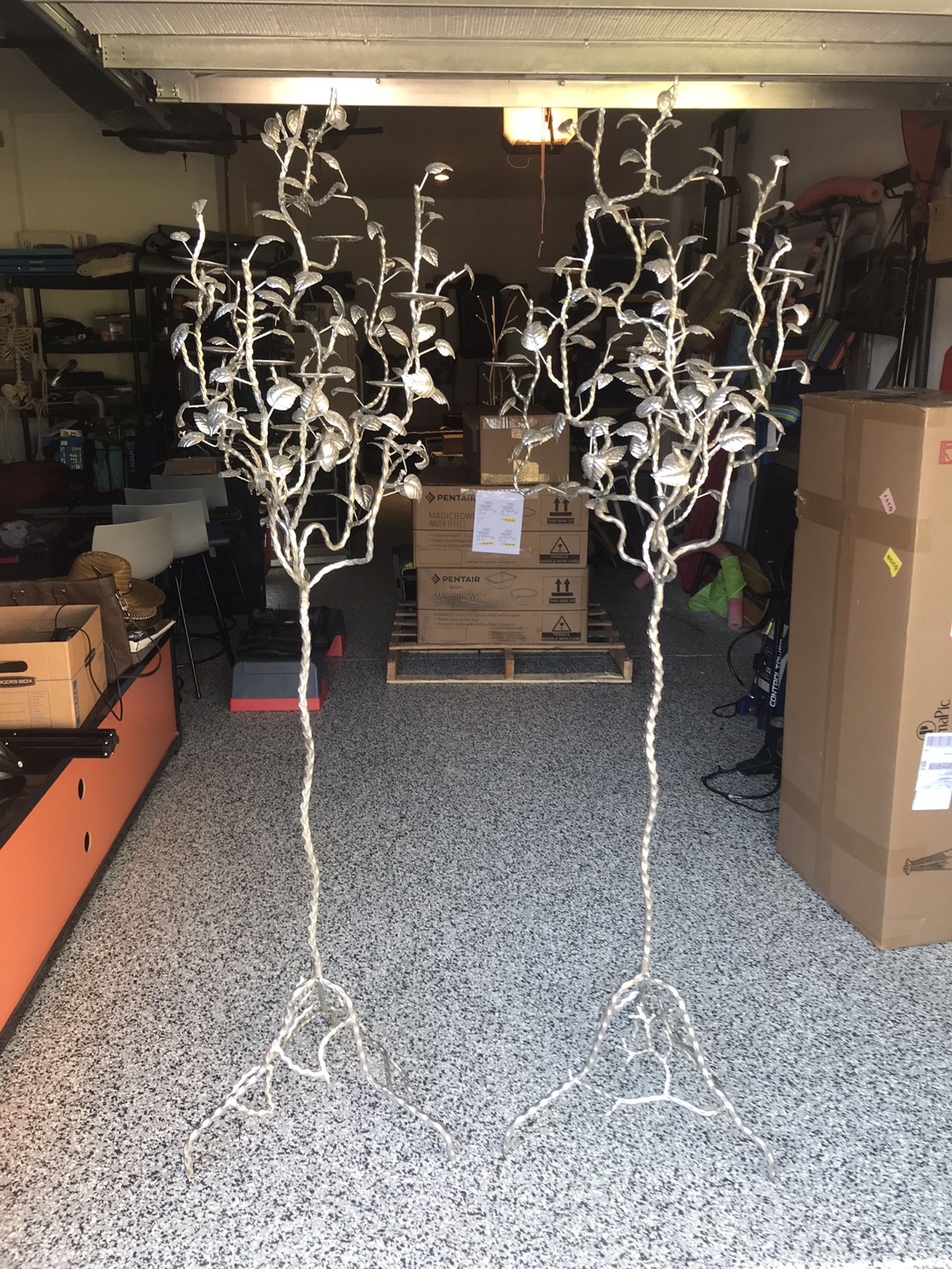 Albero Candelabra beautifully crafted of heavyweight iron