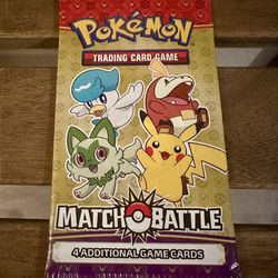 Pokémon Match Battle Pack Unopened (McDonald’s Collectible)