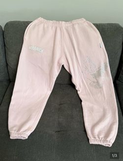 Hoodrich Pink Women’s Joggers with Rhimestone Dove
