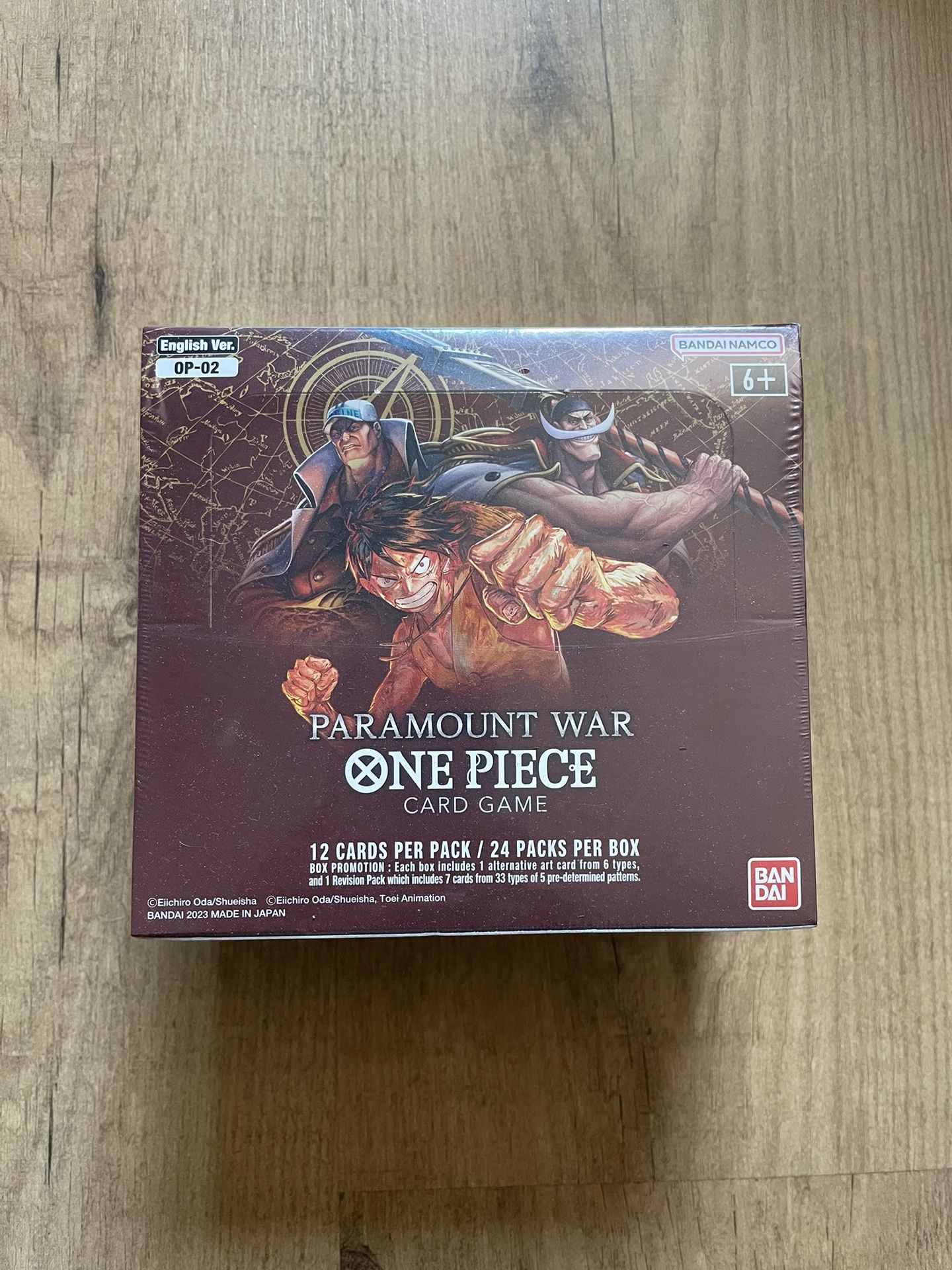 One Piece Paramount War - Booster Box - OP02