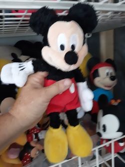 Small mickey mouse plush