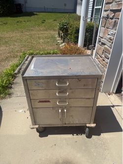 Stainless Steel Rolling Tool Box/Cabinet