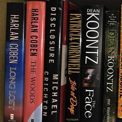 Mystery, Horror & Misc Books - Motivated Seller