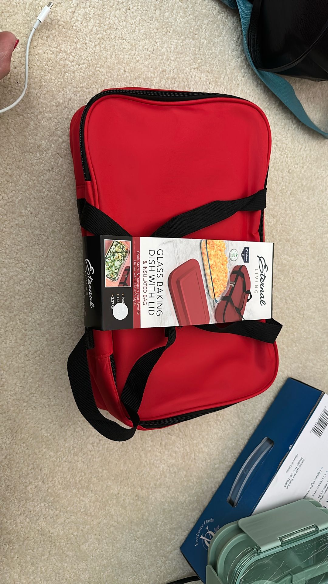 Glass Baking Dish W Lid