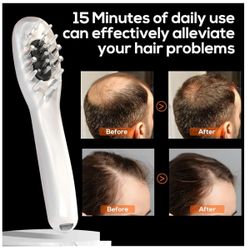 Red light Laser Hair Growth Comb And Scalp Health