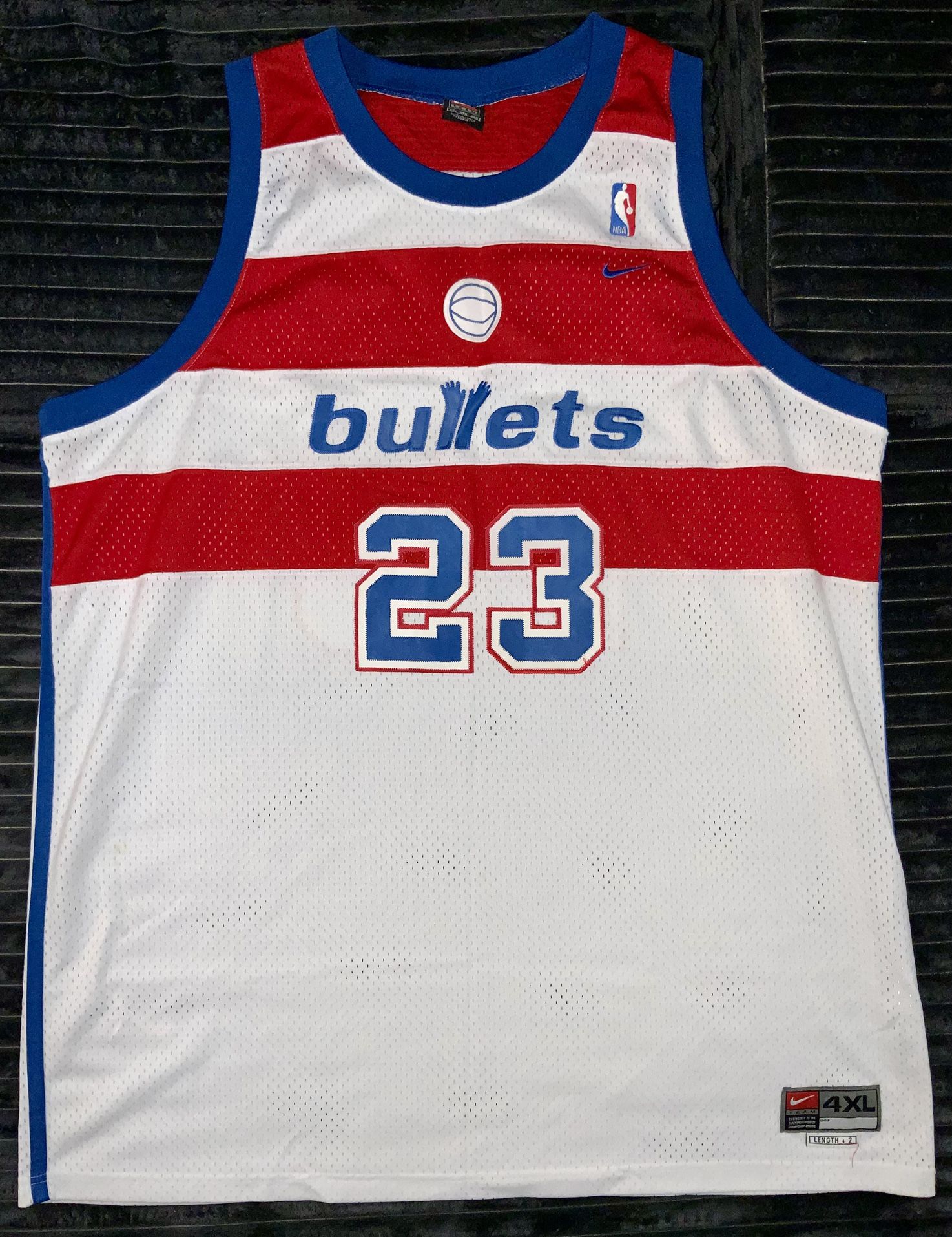 Washington Bullets Michael Jordan Nike Jersey