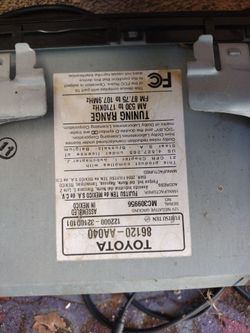 radio for Toyota