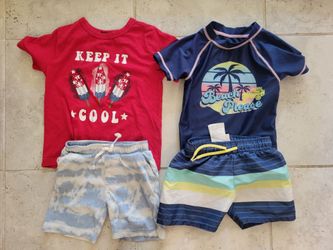 4th of July and Summer Boy Clothes, 4T