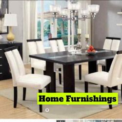 Furniture table with four chair