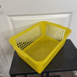 Yellow Basket Organization 