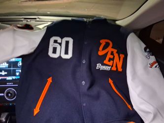 Denver Broncos Varsity Letterman Jacket