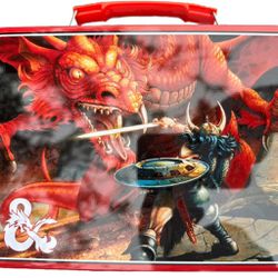 DUNGEONS & DRAGONS - Large Tin Tote / Metal Lunch Box