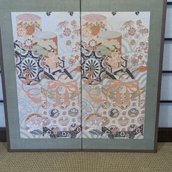 Japanese  embroidery Byoubu ART