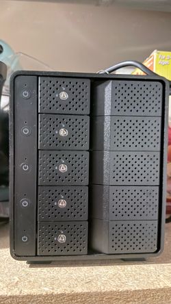 Sabrent 5 bay sata trayless hotswap station