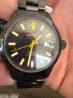 Invicta Automatic Pro Diver Watch Black Gold