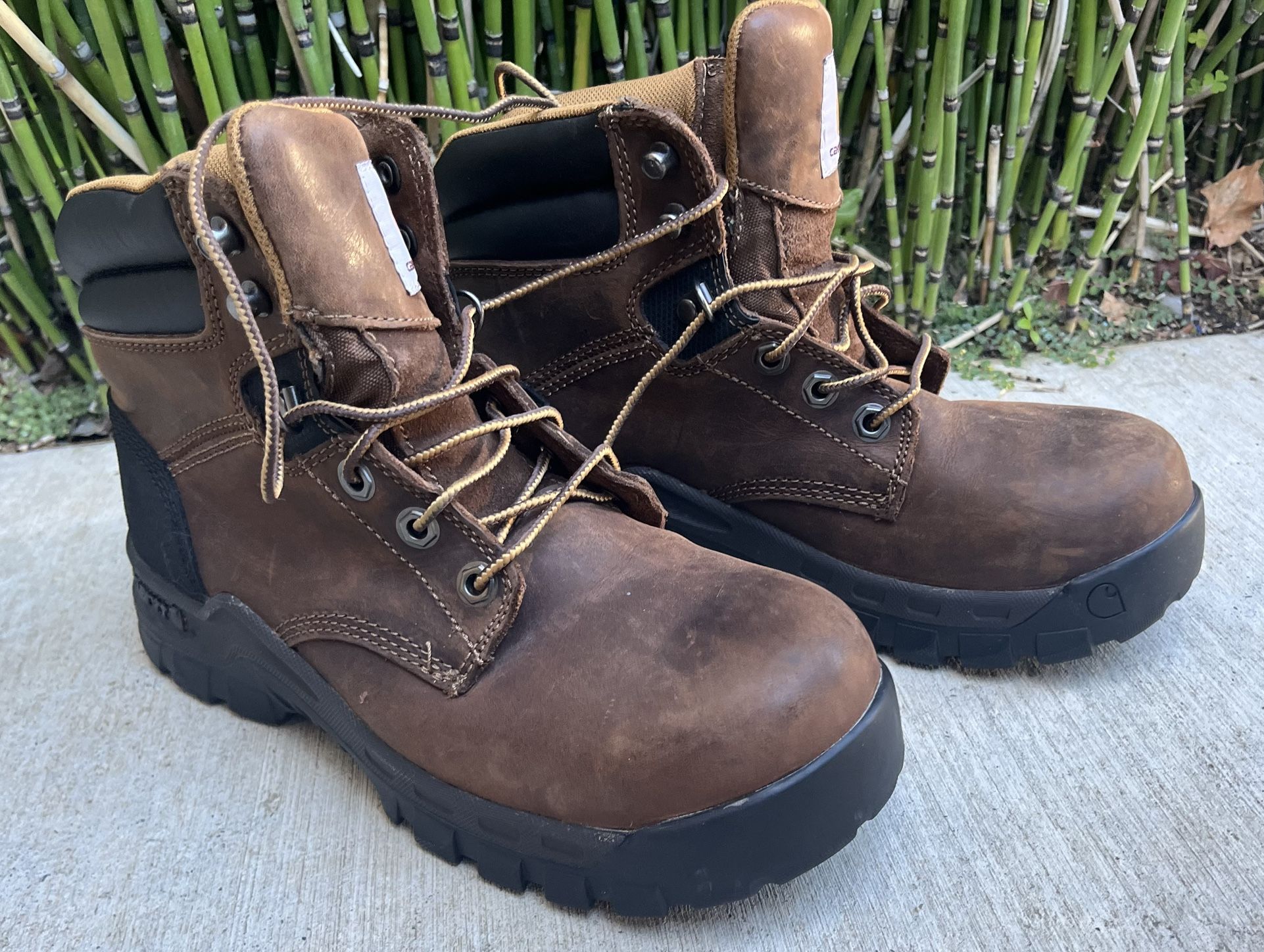 Carhartt Composite Toe Work Boots, Sz 7.5 Mens or 9 Women’s..