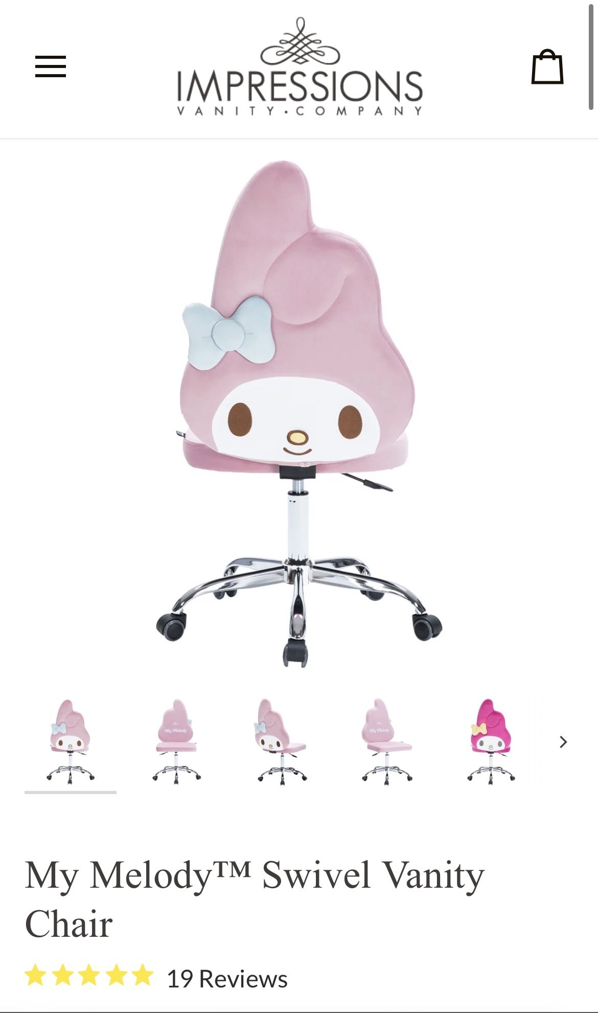 My Melody Chair 