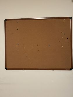 Infuse Wood Trim Cork Board