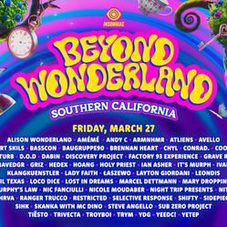 Beyond Wonderland 2026 - Friday Wristband Only