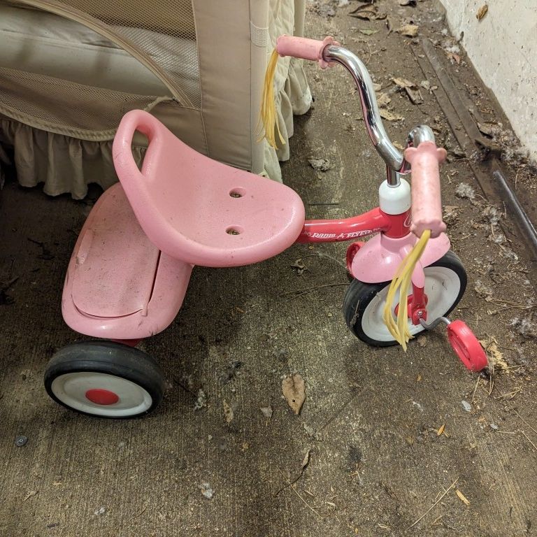 Radio flyer tricycle handle grips pink sale