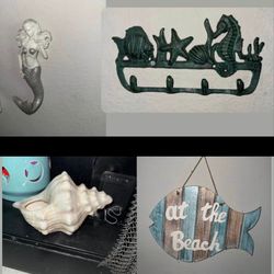 Assorted Coastal Home Decor 