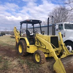 John Deere Backhoe 
