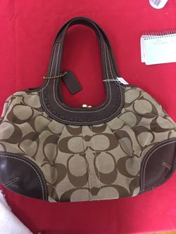 Authentic coach purse
