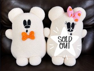 SOLD OUT Mickey Ghost Pillow