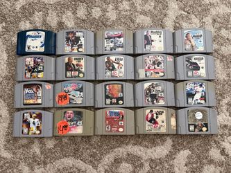 Nintendo 64 games 5 each
