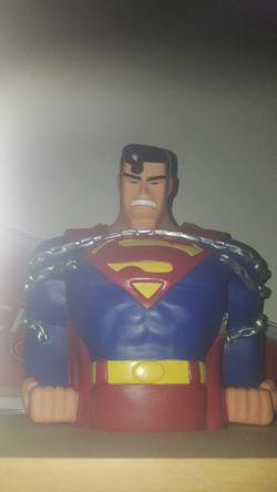 Superman coin bank