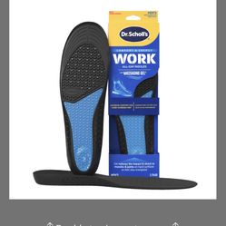 Dr. Scholl's Work All-Day Superior Comfort Insoles (With) Massaging Gel, Men, 1 Pair, Trim To Fit