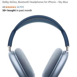 Apple AirPods Max Over Ear Head Phones (bundle)