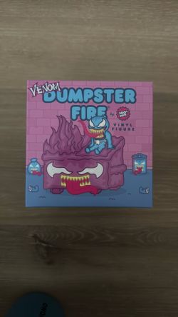 SDCC 26 Exclusive Venom Dumpster Fire Figure