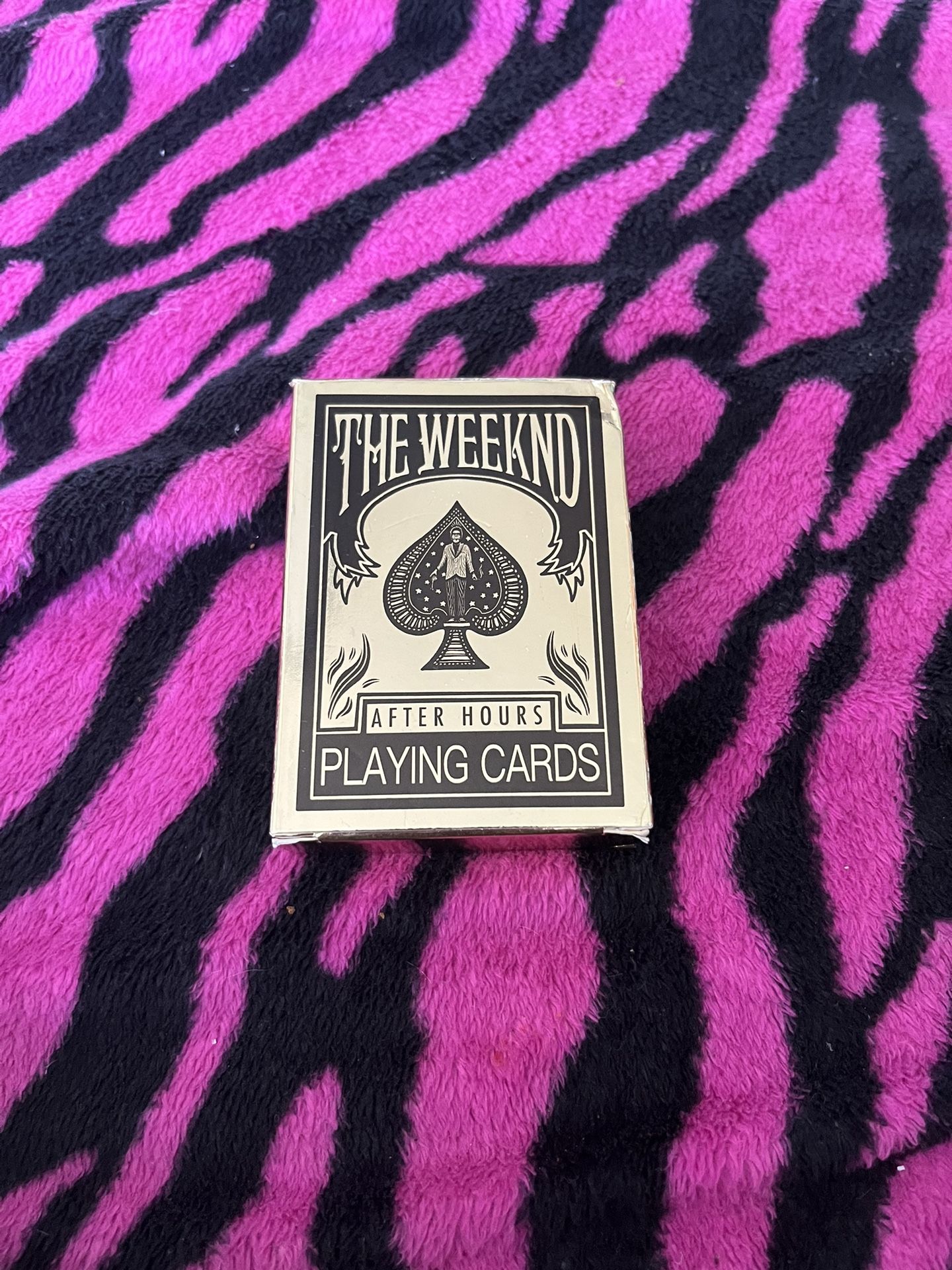 The Weeknd Limited Edition Playing Cards