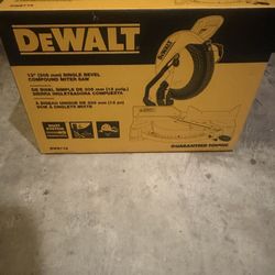 Brand New Dewalt Mitre Saw