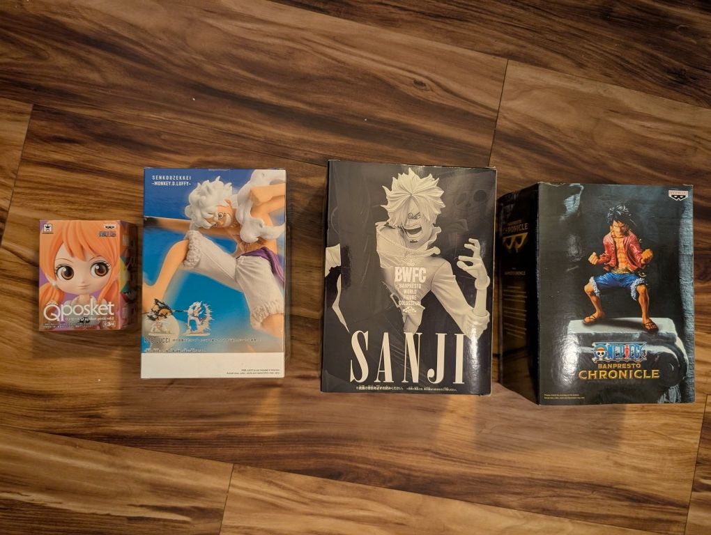 Anime & Video Game Figures (All Unopened In-Box)