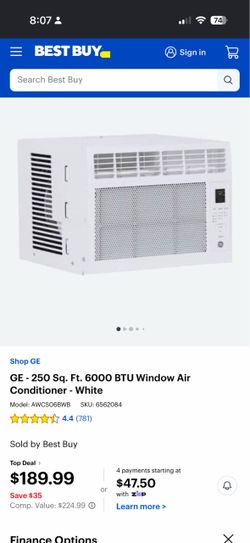 GE Window AC