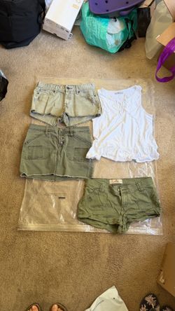 Women’s shorts skirt (W27) & tank (small)