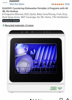 Countertop Dishwasher Portable $100