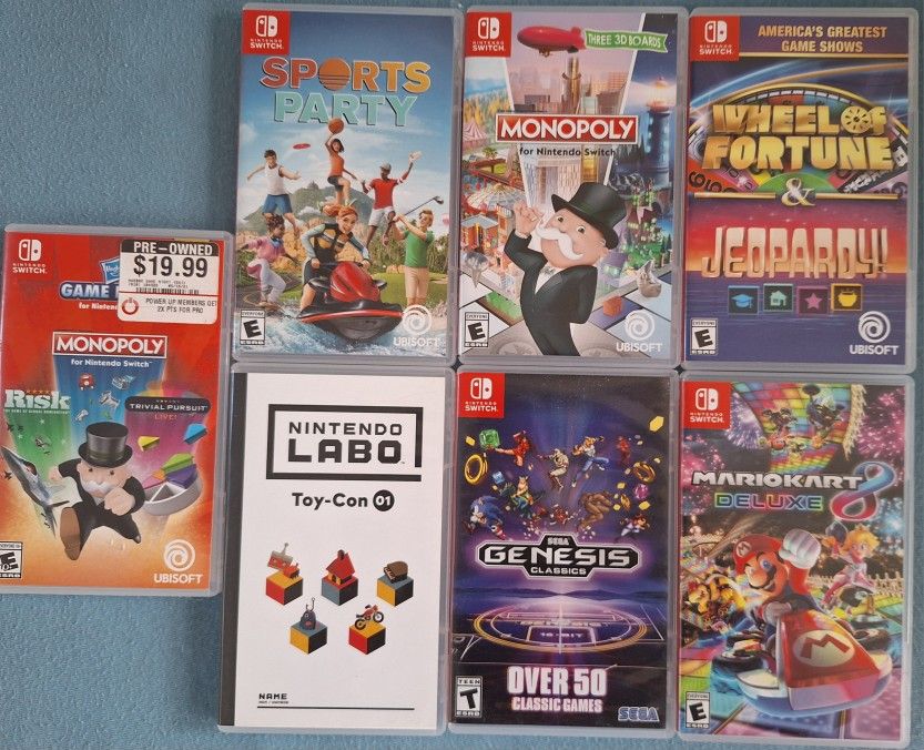 Nintendo Switch Game Bundle