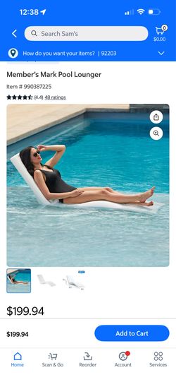 Pool lounger
