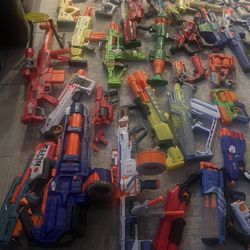Huge Nerf Gun Lot