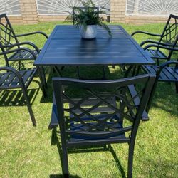brand new patio table set in box