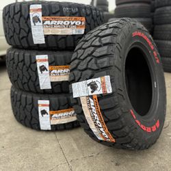 33x12.50R17 American RT 4 New Tires Installed And Balanced 50,000 