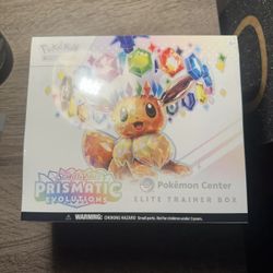 POKEMON CENTER Prismatic Evolutions ETB