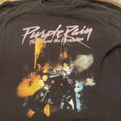 Purple rain T-shirt, large