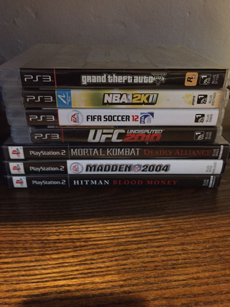 Ps3 And Ps2 Games 
